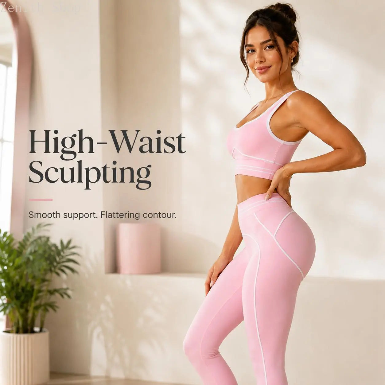 Elevate Your Workout with Our Women's High-Waisted Athletic Yoga Pants Set - Stylish, Butt-Lifting Fitness Outfits for Every Activity