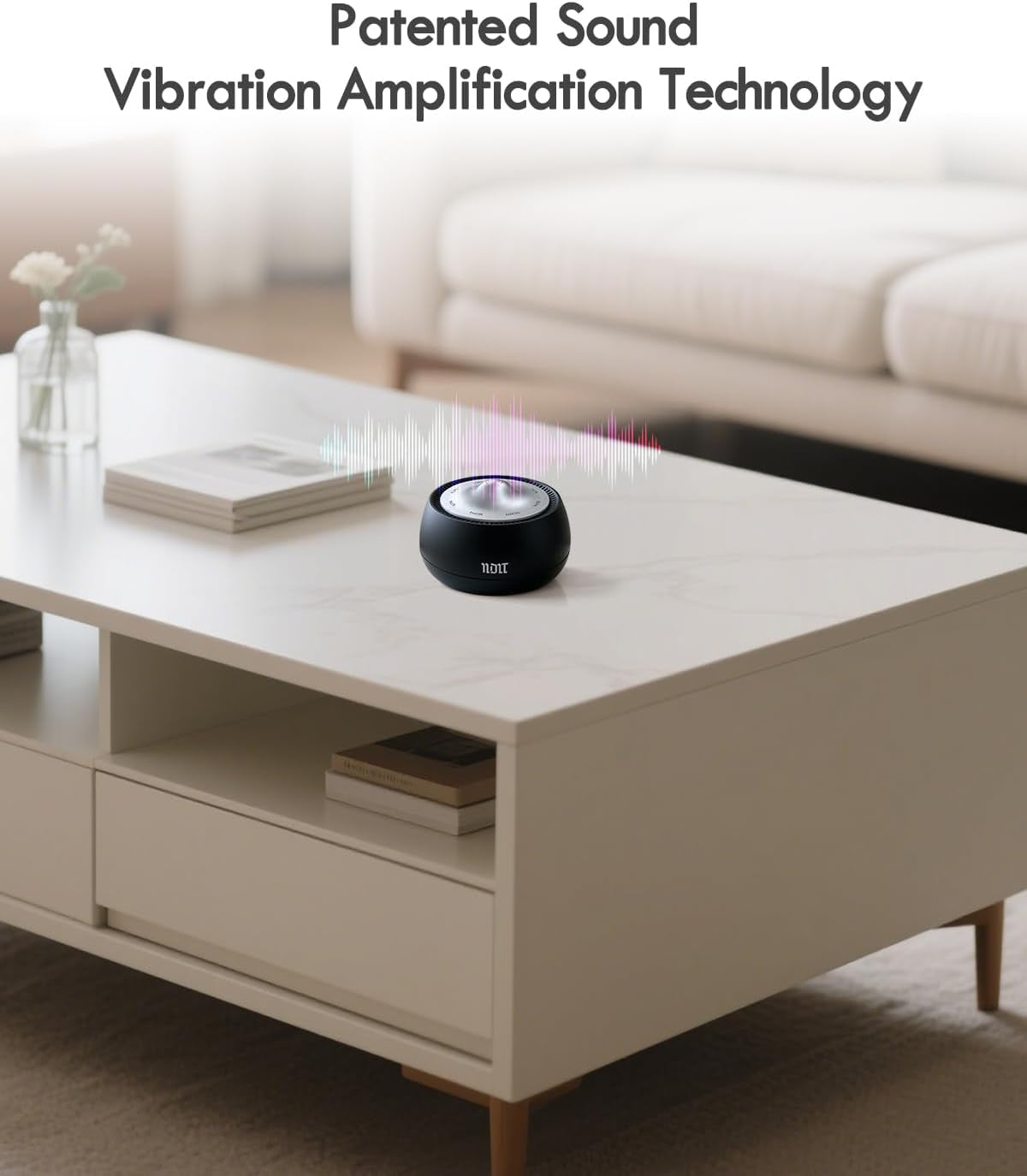 Portable Electronic Tibetan Singing Bowl, 8 Healing Frequencies (369-963Hz), Auto/Manual Mode, Vibration & Timer - USB-C Rechargeable Meditation Device for Yoga, Relaxation, Reiki, Best Gift Choice